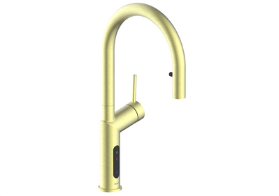 Signature PULL OUT 4 in 1 - Boiling, Chilled, Hot & Cold Mains Brushed Brass Gold